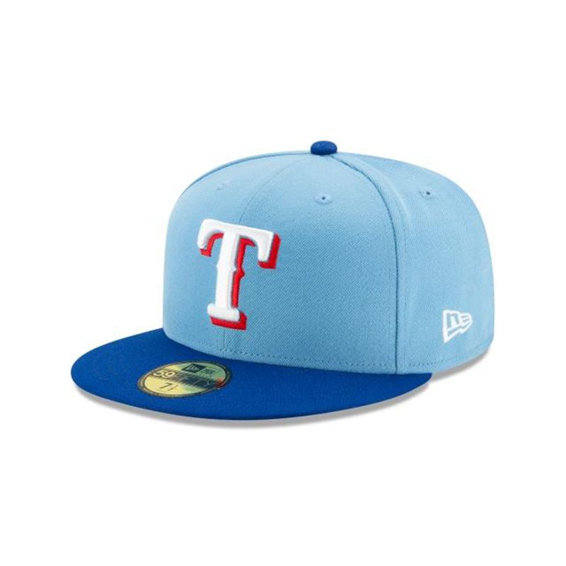 MLB Texas Rangers Authentic Collection Alt 2 59Fifty Fitted (EPR7834) - Blue New Era Caps